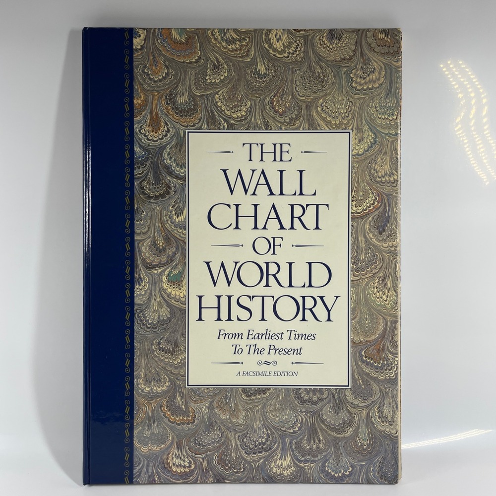 The Wall Chart of World History Facsimile Edition Edward Hull Timeline Book 1991